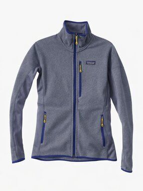 Patagonia Better Sweater Full Zip Blue Purple Size M Bandon Trails